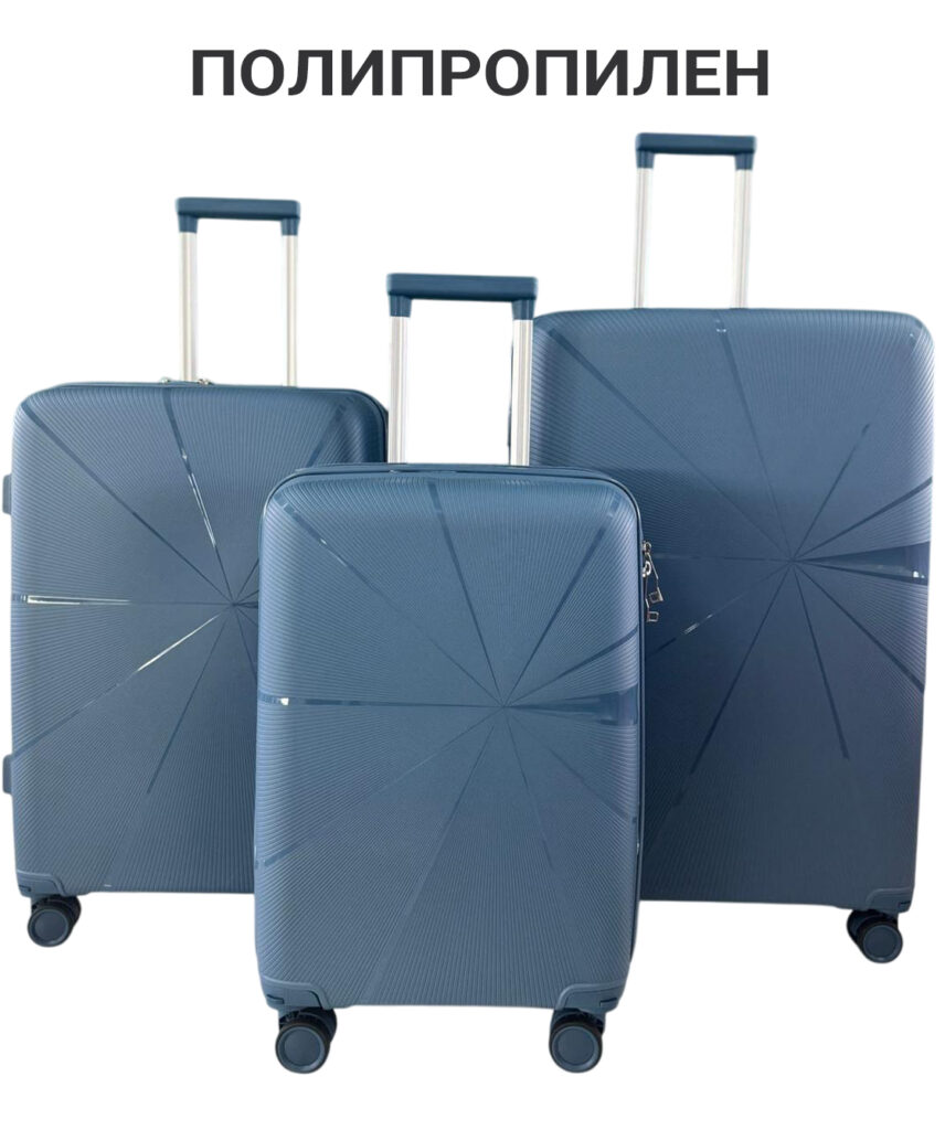 Комплект из 3-х чемоданов 