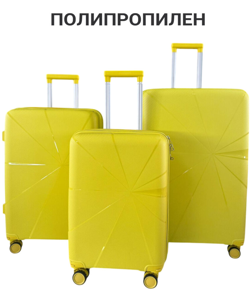 Комплект из 3-х чемоданов 