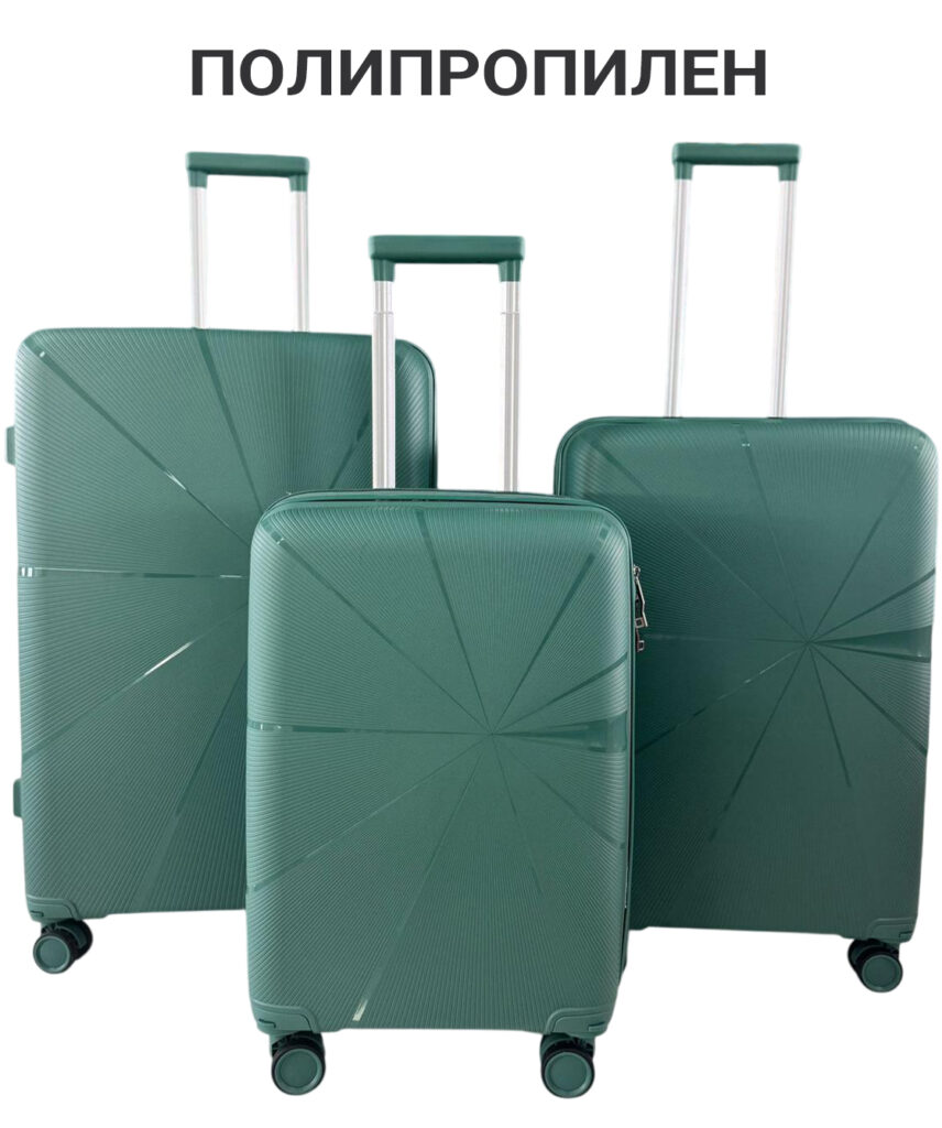 Комплект из 3-х чемоданов 