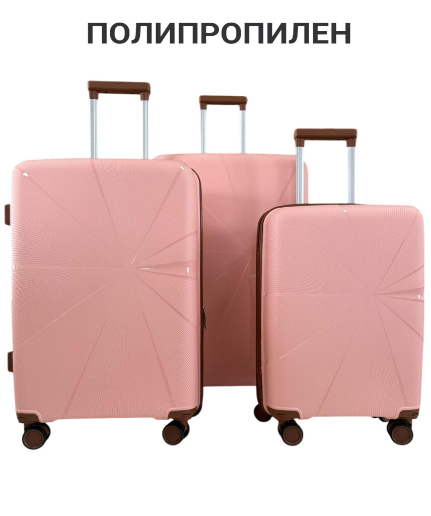 Комплект из 3-х чемоданов 